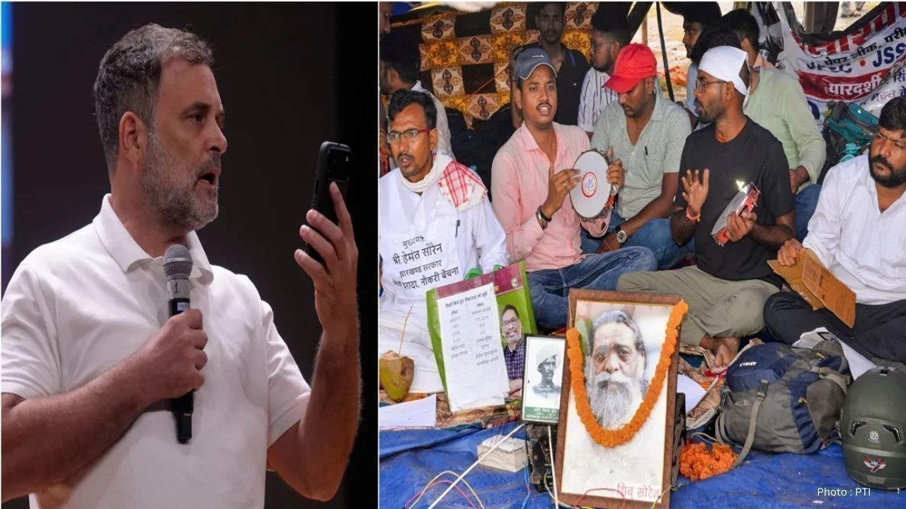 Rahul Gandhi Assures Jharkhand Students of Support Over JPSC-JSSC Exam Irregularities