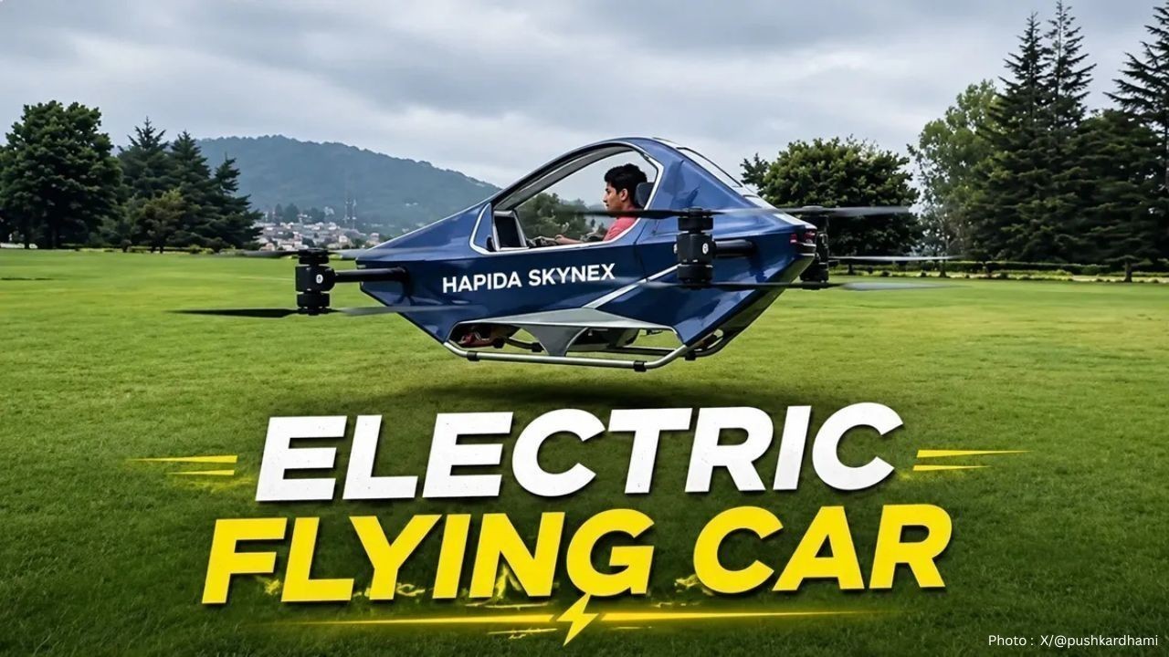 Uttarakhand Innovator Test-Flies India’s Electric Flying Car Prototype