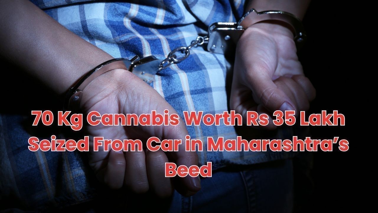 70 Kg Cannabis Worth Rs 35 Lakh Seized From Car in Maharashtra’s Beed