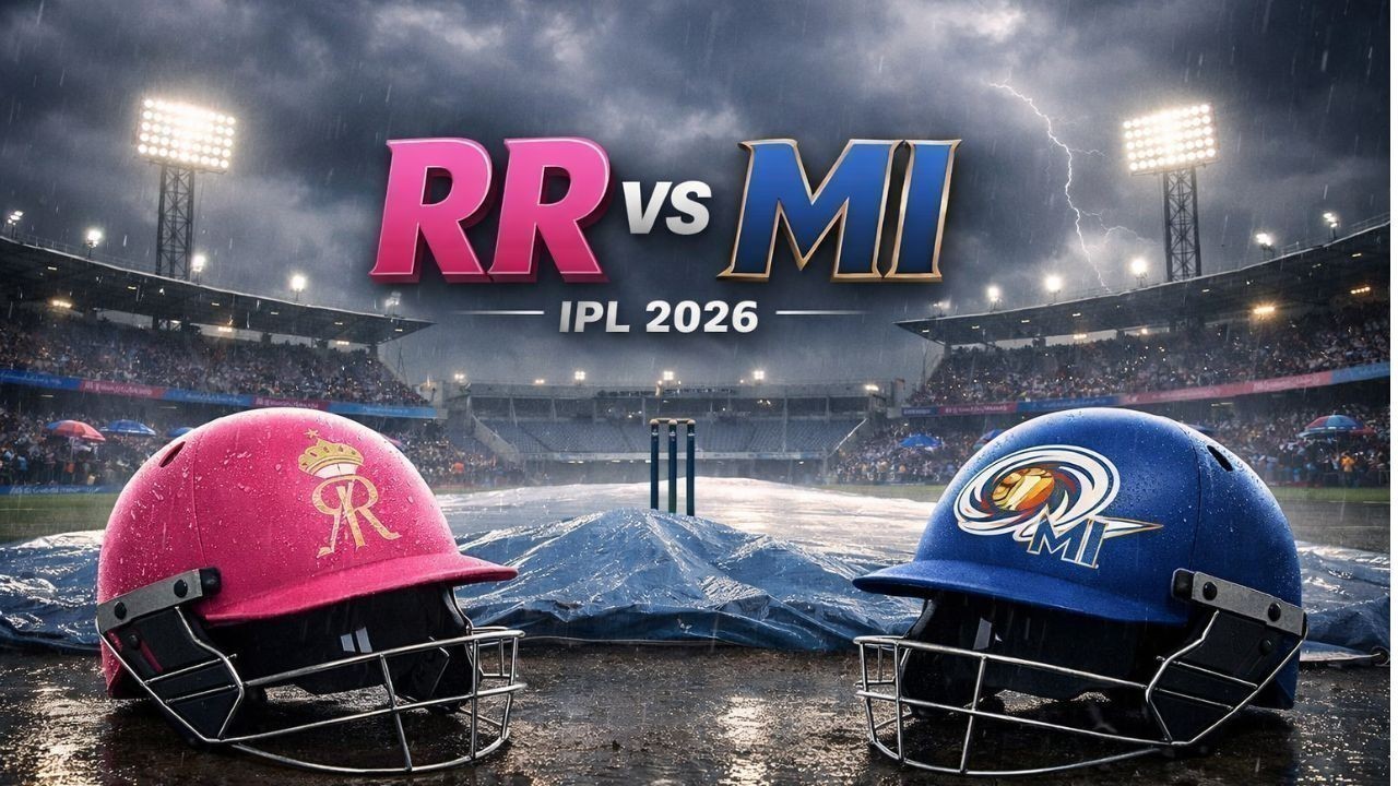 Rain Threat Looms Over Rajasthan Royals vs Mumbai Indians Clash in Guwahati