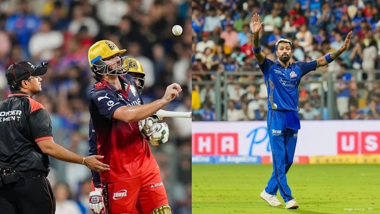 Hardik Pandya, Tim David Fined for IPL Code of Conduct Breach in MI vs RCB Match