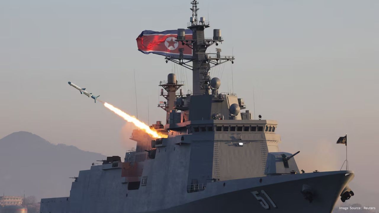 Kim Jong Un Oversees Missile Tests from New Warship, Signals North Korea’s Rising Naval Power