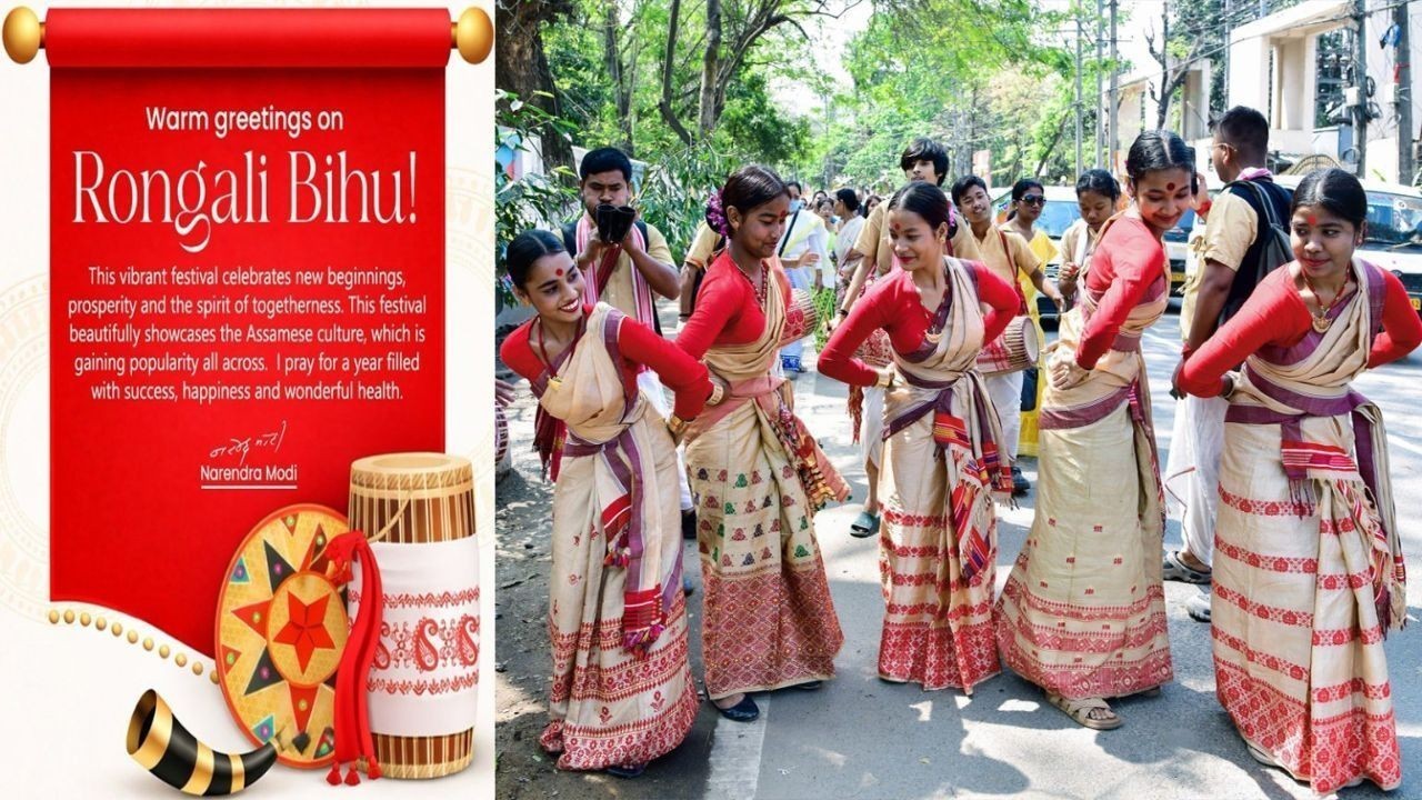 PM Modi Greets Nation on Rongali Bihu, Celebrates Unity and Fresh Beginnings