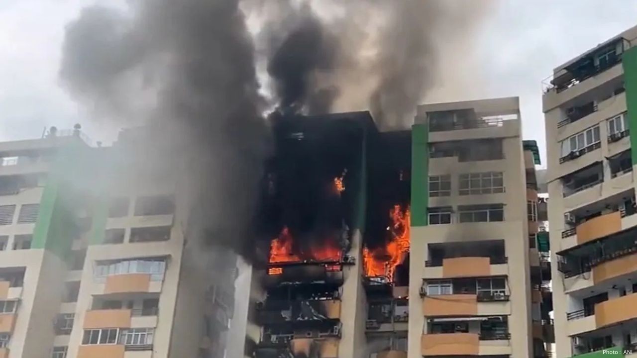 Massive Fire in Ghaziabad Residential Society Raises Safety Concerns