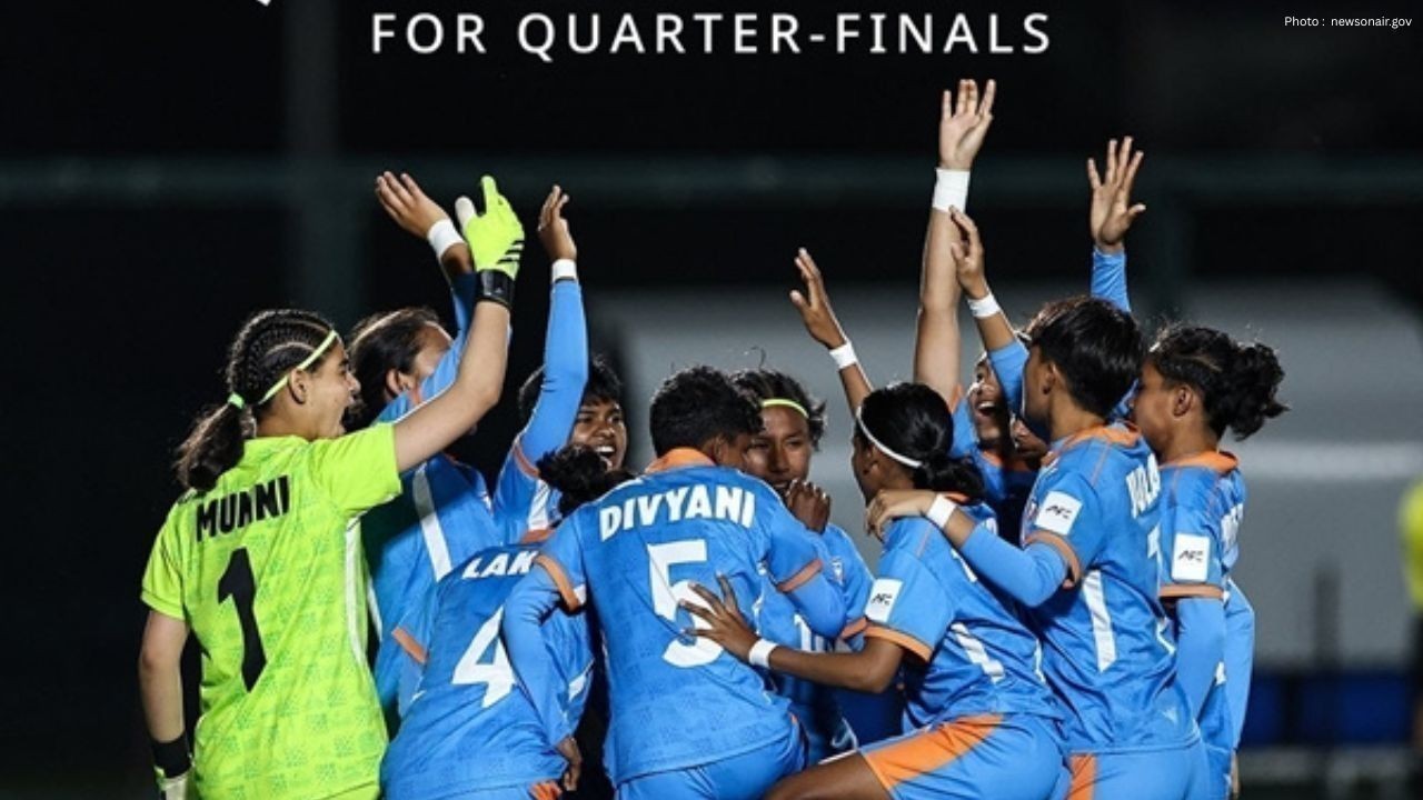 India Creates History by Reaching AFC U-17 Women’s Asian Cup Quarterfinals for First Time