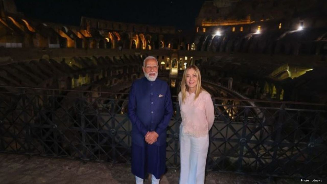 Giorgia Meloni Welcomes PM Modi in Rome as India–Italy Ties Grow Stronger