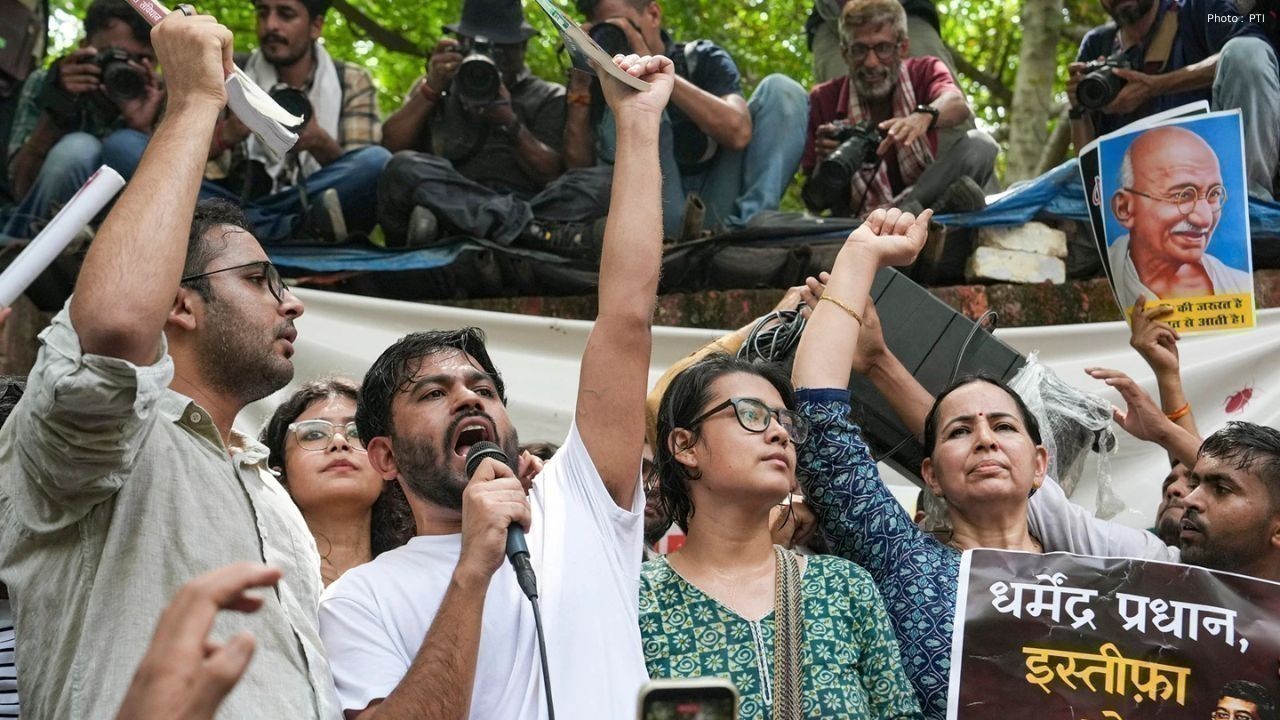 Cockroach Janta Party Protest Reflects Growing Debate Over Education Accountability