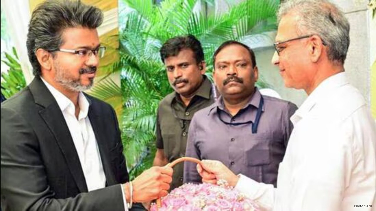 Tamil Nadu Chief Minister Vijay Arrives in Delhi Ahead of Key NITI Aayog Meeting
