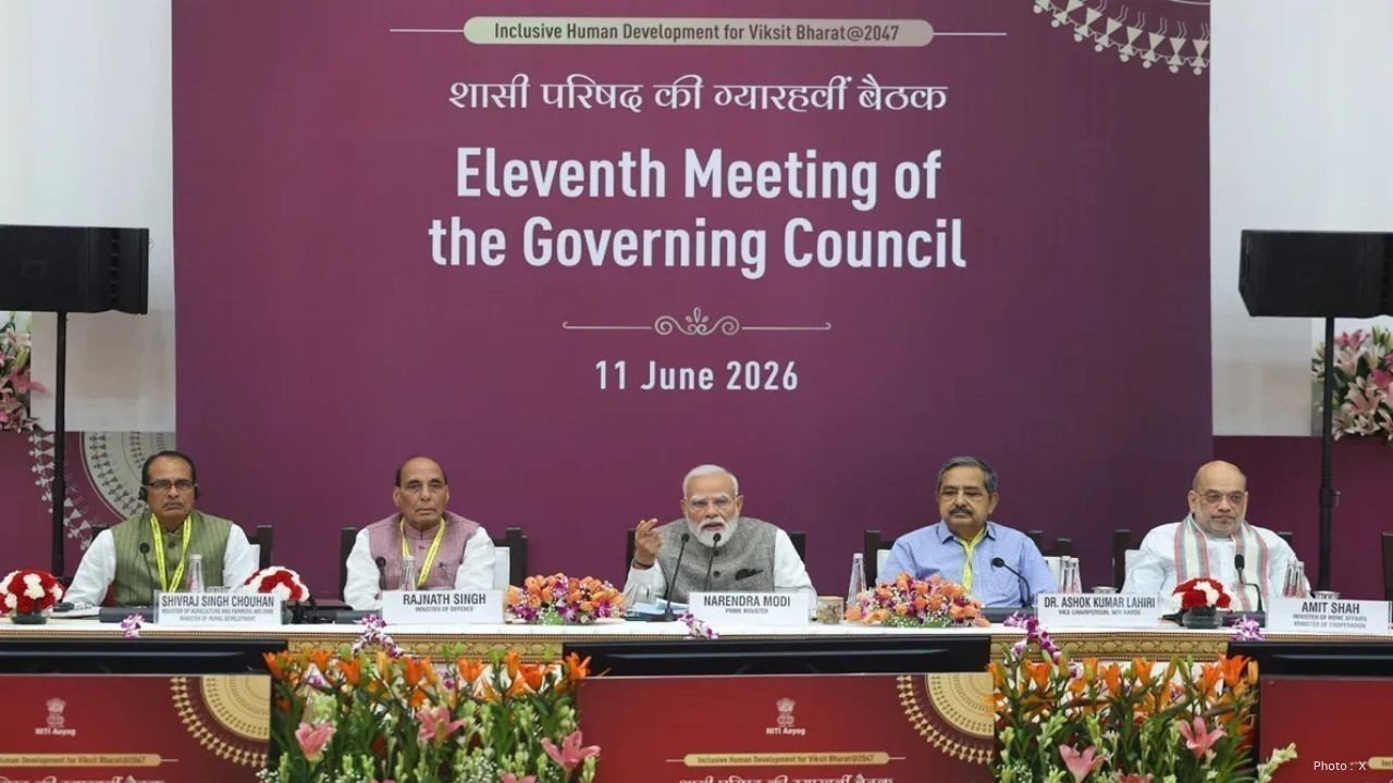 PM Modi Unveils Viksit Bharat 2047 Growth Roadmap with 100-Day Targets for States