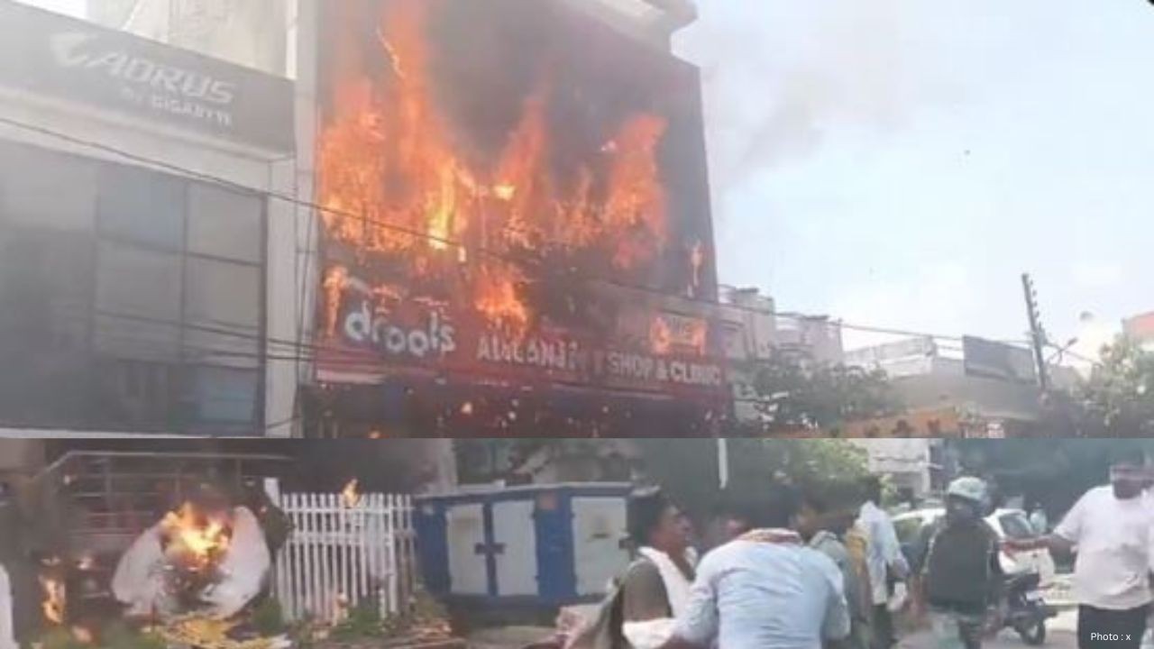 Fire Breaks Out at Lucknow Coaching Centre, Several Students Critically Injured