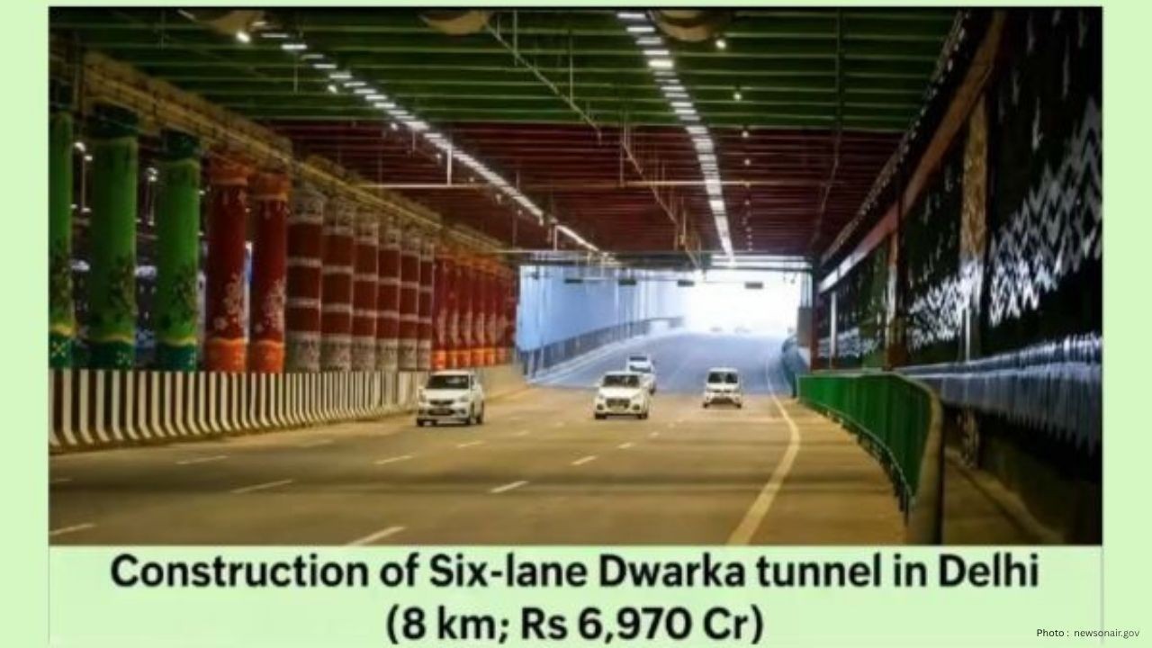 Cabinet Approves ₹6,969 Crore Six-Lane Dwarka Tunnel Project in Delhi