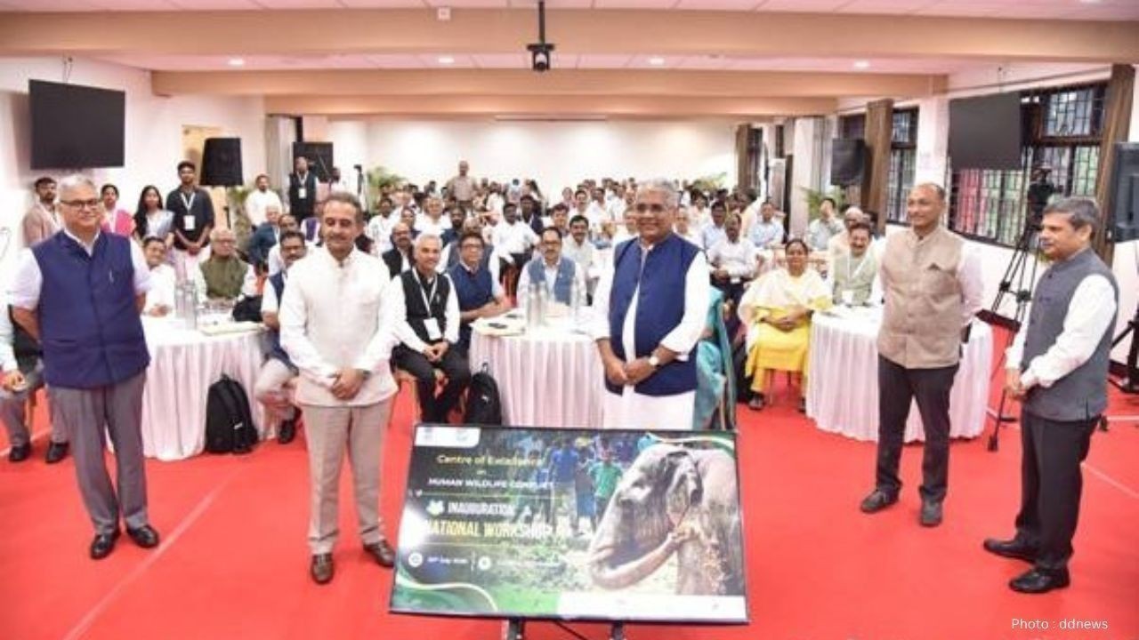 Bhupender Yadav Launches National Human-Wildlife Conflict Portal, Inaugurates Centre of Excellence in Coimbatore