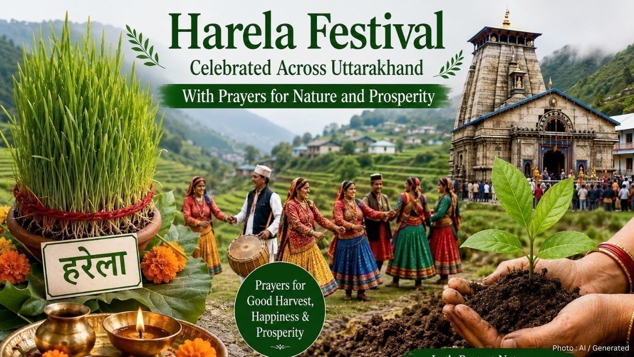 Harela Festival Celebrated Across Uttarakhand With Prayers for Nature and Prosperity