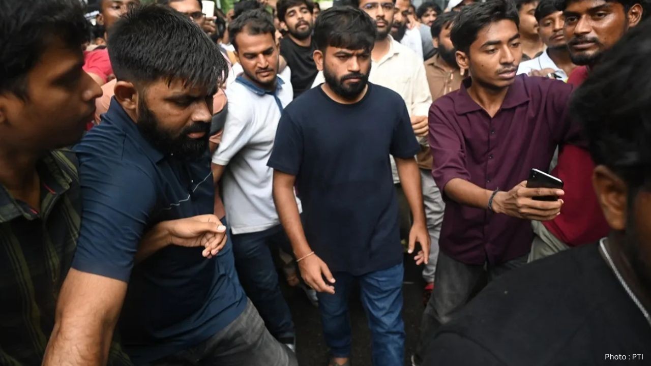 CJP Chief Abhijeet Dipke Alleges Outsiders Sent to Disrupt Students’ Protest at Jantar Mantar