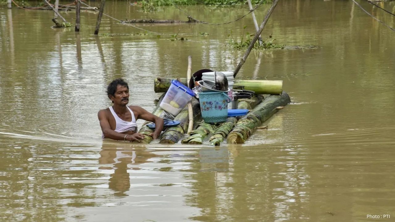 Assam Flood Death Toll Rises to 78 as IMD Warns of Heavy Rain Across State