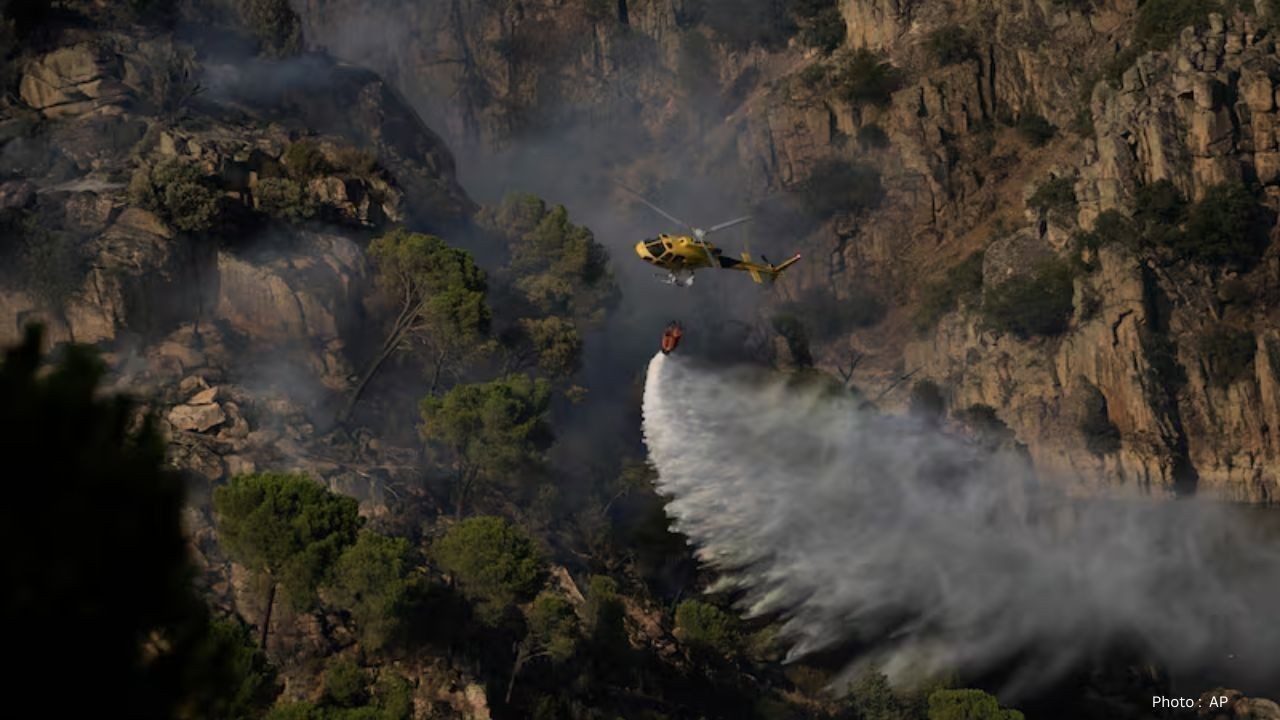 Greece Wildfire Brought Under Control After Deadly Helicopter Crash