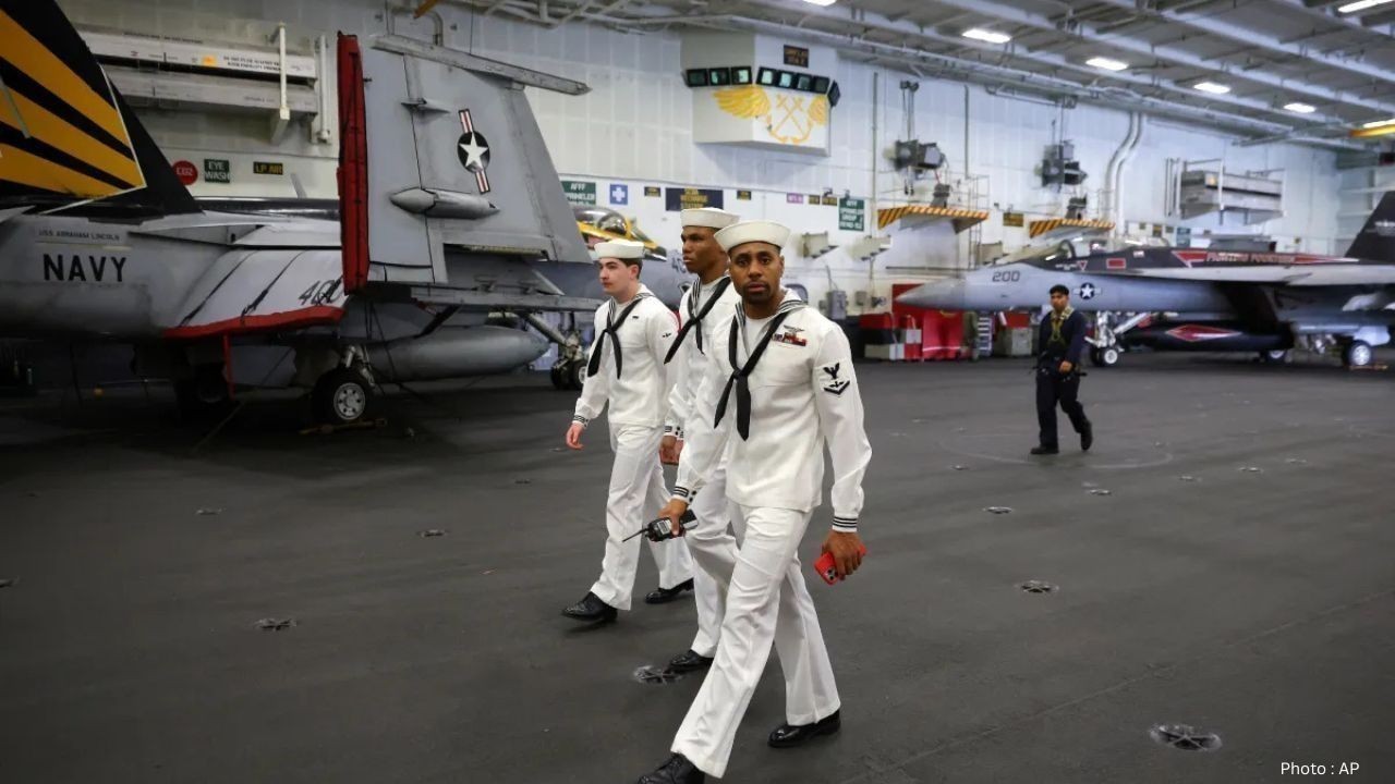 USS Abraham Lincoln Crew Faces Strain as Middle East Deployment Continues