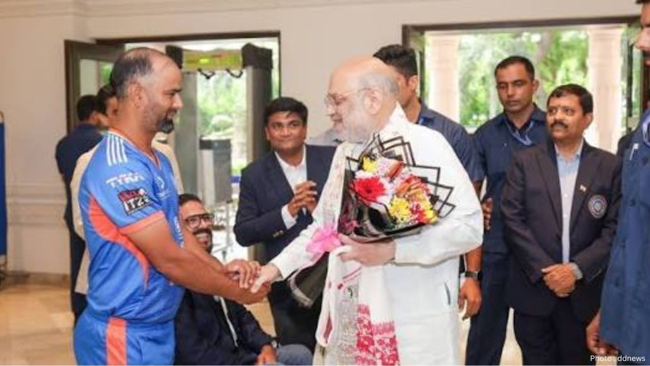 Amit Shah Meets Indian Disability Cricket Team After Historic Lord’s Victory