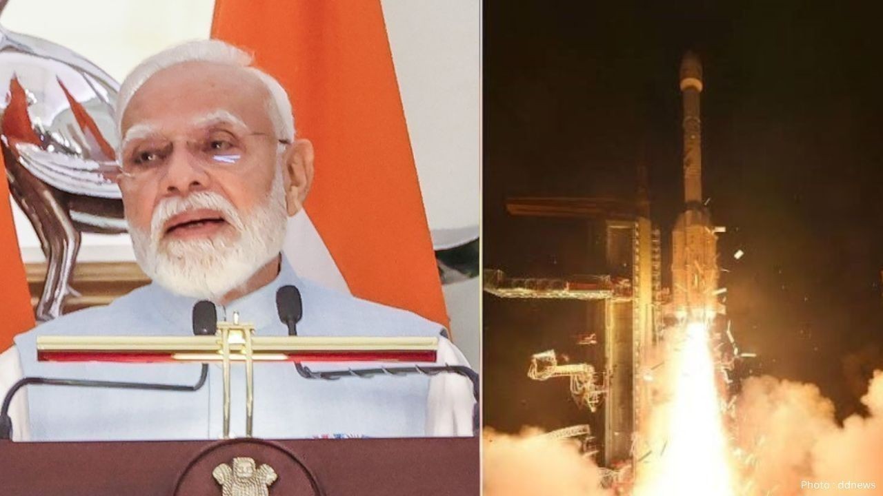 PM Modi Calls ISRO’s GSLV-F17 Launch Carrying EOS-05 a Proud Moment for India