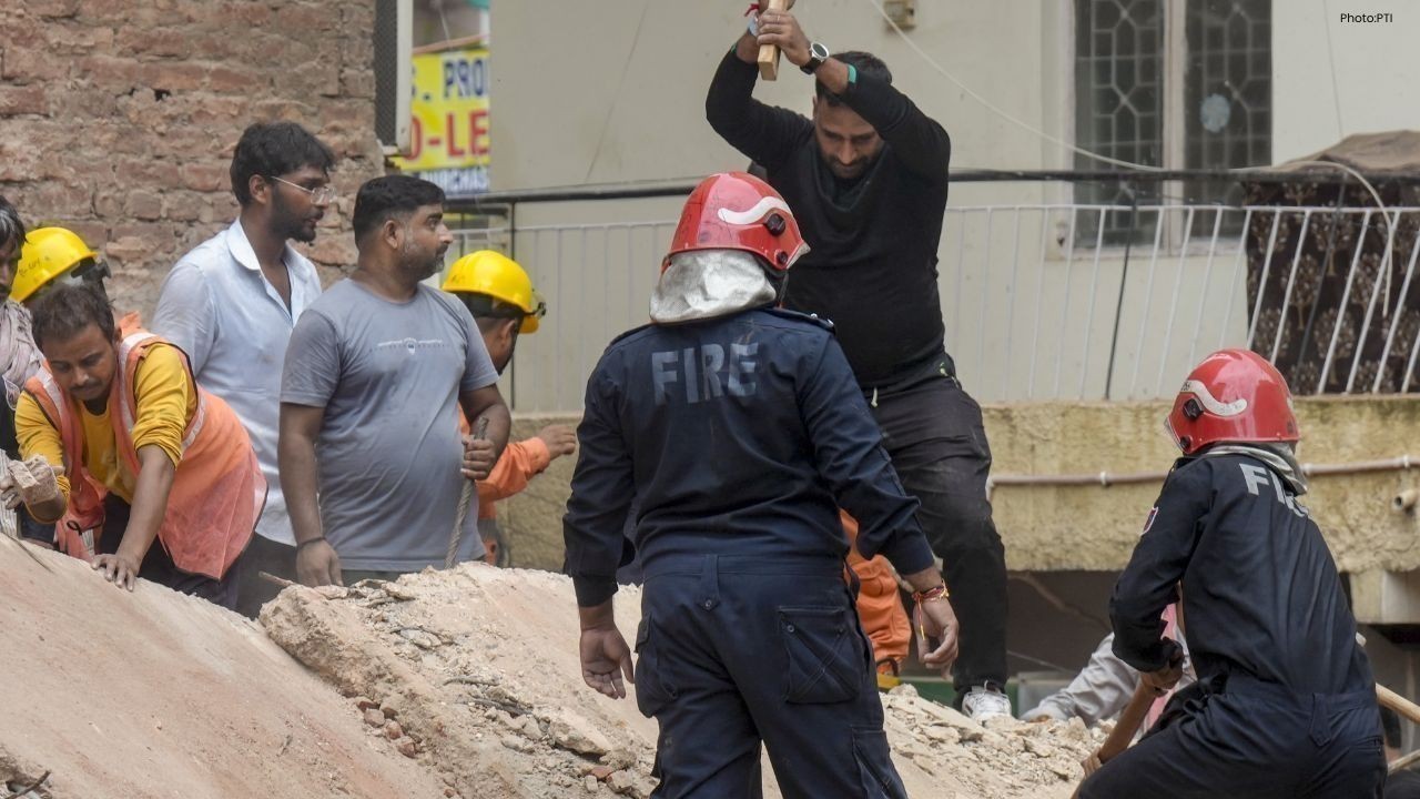 Delhi Satya Niketan Building Collapse: Owner Held After 7 Deaths
