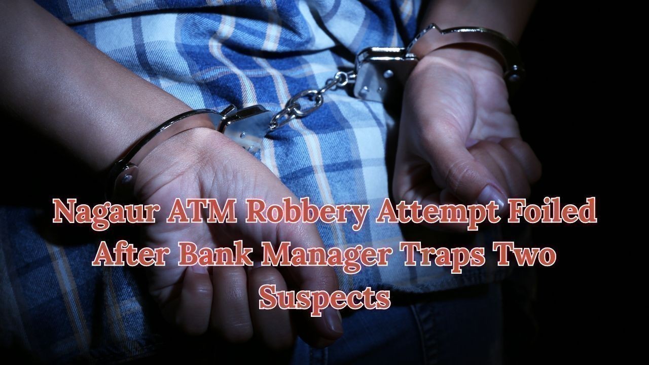 Nagaur ATM Robbery Attempt Foiled After Bank Manager Traps Two Suspects